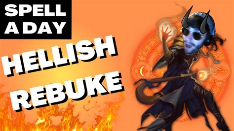 dnd hellish rebuke|hellish resistance 5e.